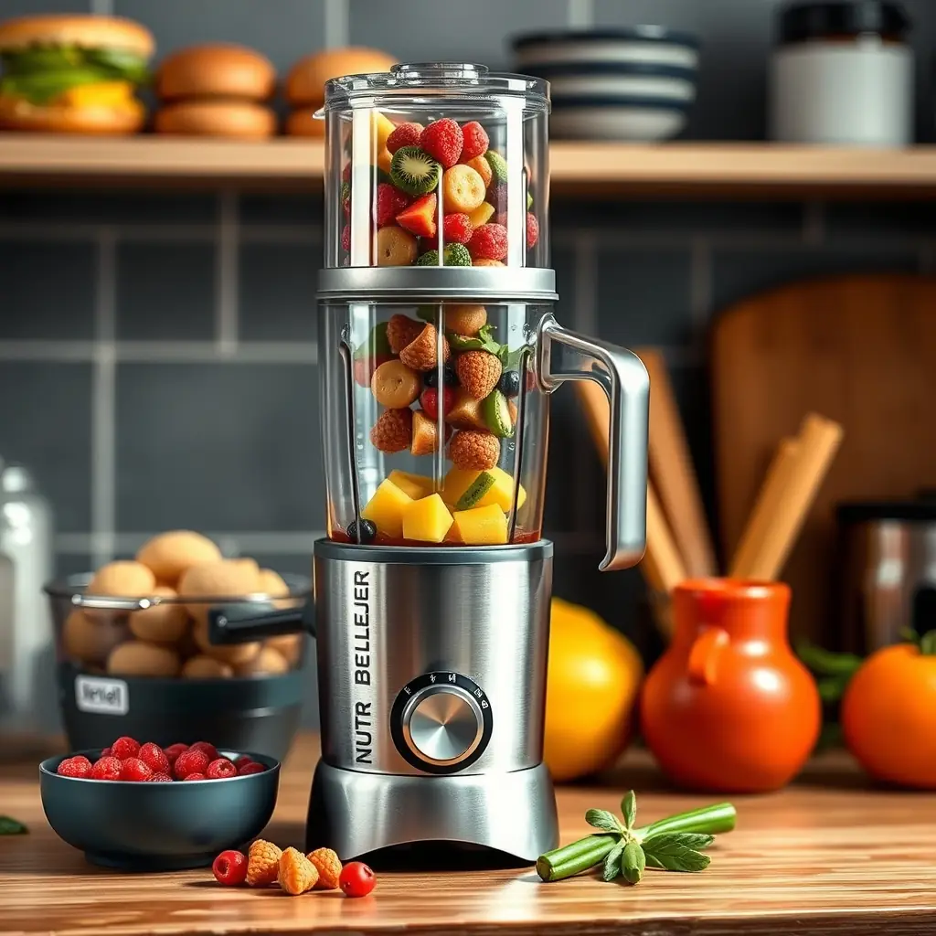 Single-Serve Blender: High-Tech for Healthier Meals
