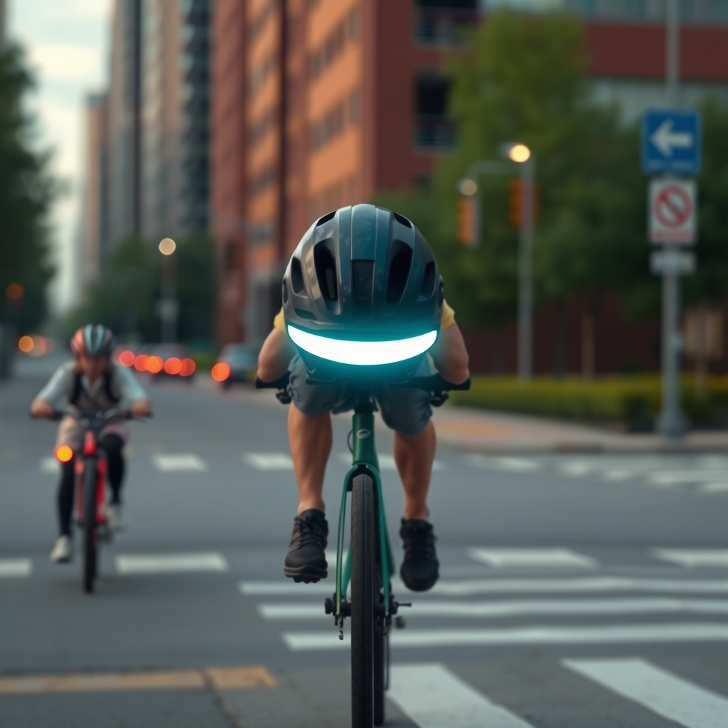 Why Your Urban Commute Bike Needs a Backlit Helmet